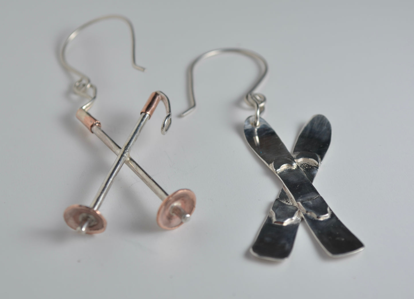 Ski & Poles Earrings